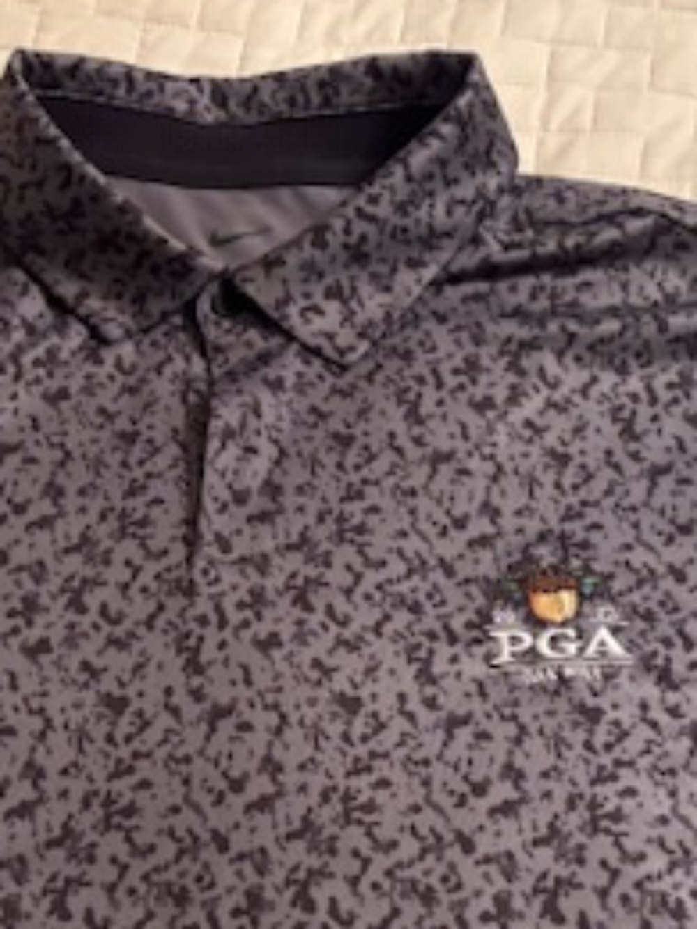 Nike Men;s PGA Dri-Fit polo - L